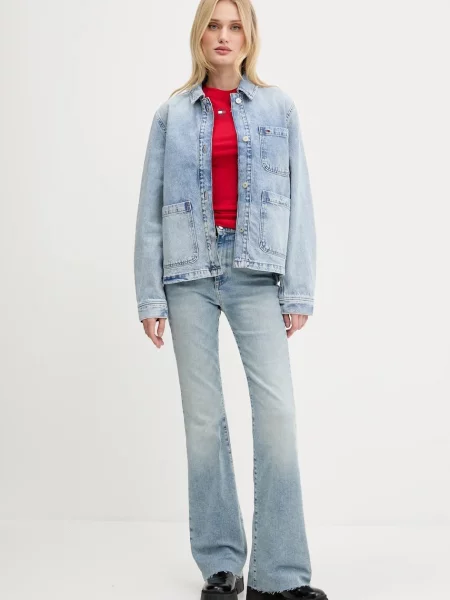 Tommy Jeans t-shirt czerwony
