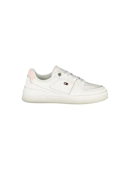 Trampki Tommy Hilfiger skórzane biznesowe białe