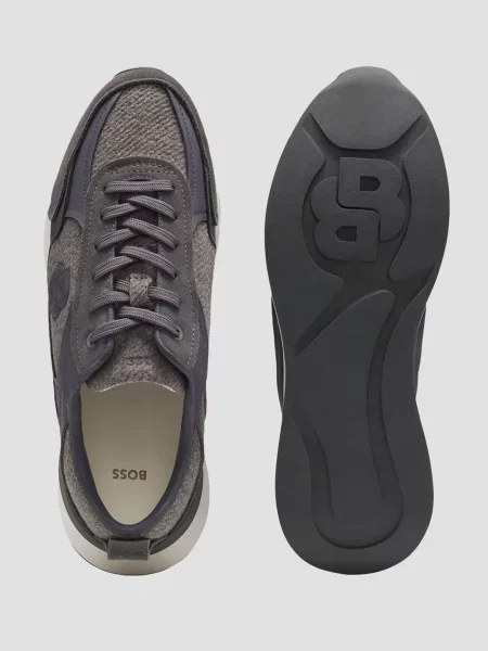 Кроссовки Boss серые