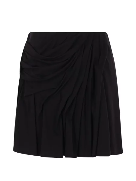 Spódnica mini Petra drapowana czarna