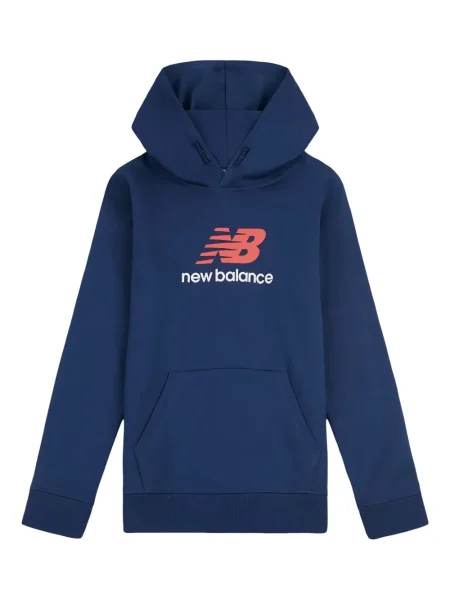 Bluza z kapturem dziecięca New Balance niebieska
