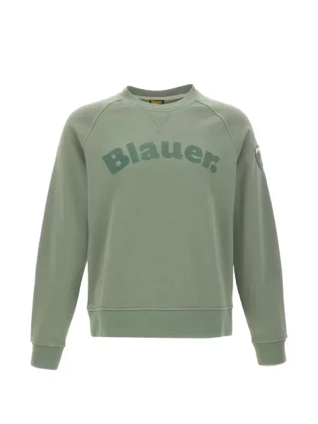 Pulover Blauer cu imagine verde
