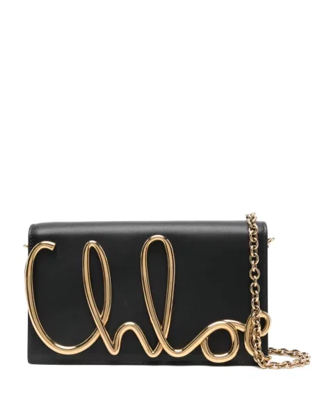 Geanta crossbody Chloé negru