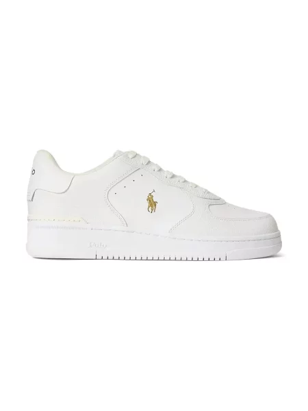 Polo Ralph Lauren Masters Crt sneakers din piele alb