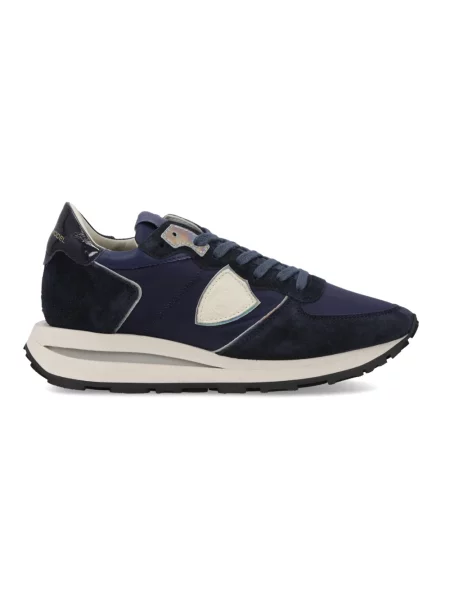 Buty do biegania Philippe Model skórzane do biegania niebieskie