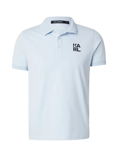 Karl Lagerfeld Tricou pastel albastru