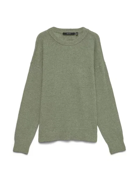 VERO MODA Pulover VMTEAK amestecat verde