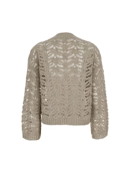 Sweter Brunello Cucinelli beżowy