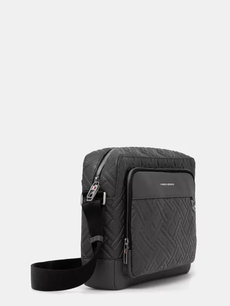 Ľadvinka Tommy Hilfiger Th Flag Computer Bag sivá