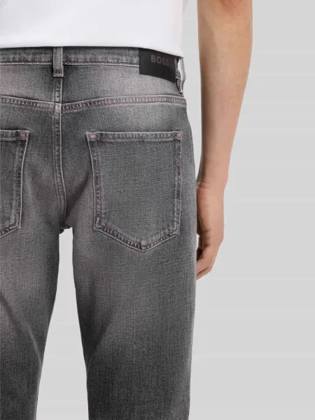 Jeans o kroju slim fit z elastycznego denimu model DELAWARE' Boss