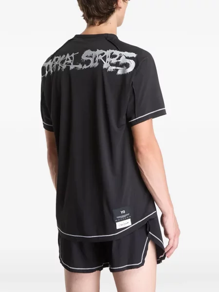 Tricou Y-3 cu imagine negru
