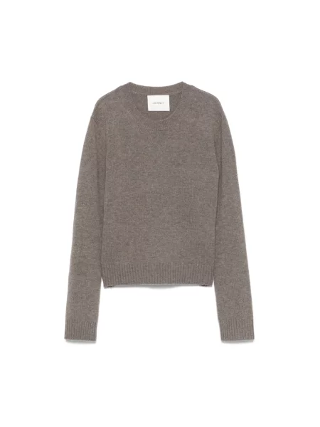 Sweter Lisa Yang z kaszmiru brązowy
