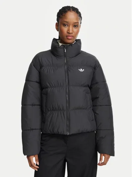 ADIDAS ORIGINALS Téli dzseki / fehér fekete