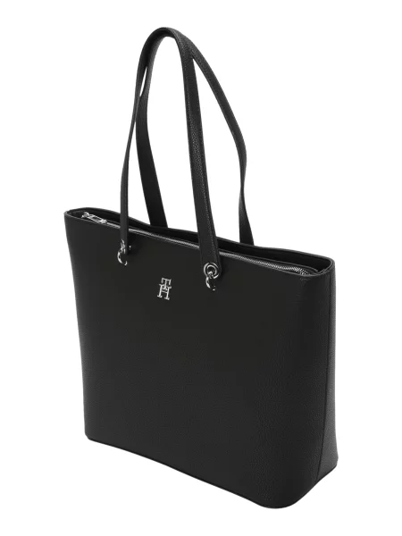 Tommy Hilfiger Geantă Th Emblem Tote negru