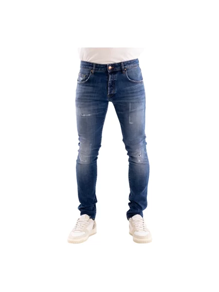 Jeansy Don The Fuller niebieskie