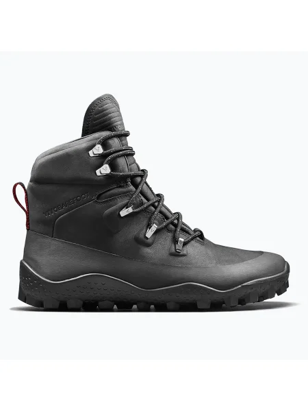 Pantofi barefoot bărbați Vivobarefoot Tracker Winter II obsidian
