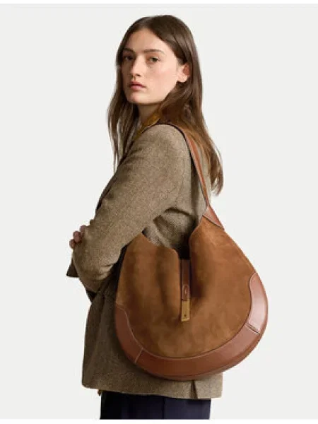 Polo Ralph Lauren Ročna torba rjava