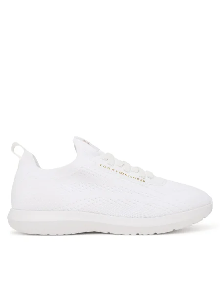 Tommy Hilfiger Sportcipők Knit Extralight Runner fehér