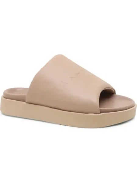 INUIKII De piele șlapi bej