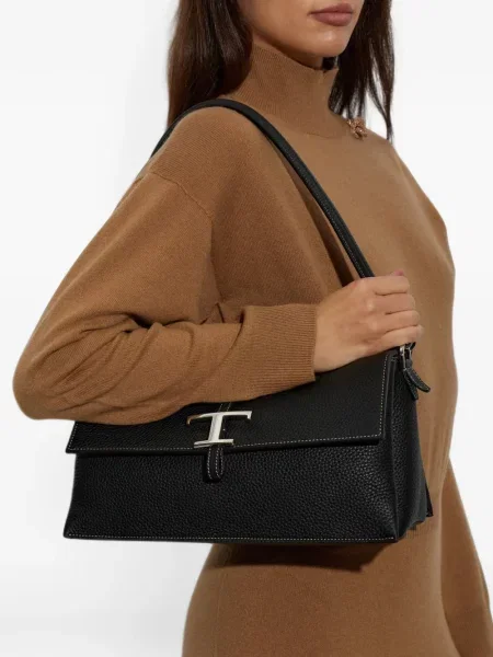 Geantă Tod's din piele negru