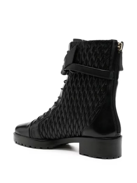 Matlasat botine Alexandre Birman negru