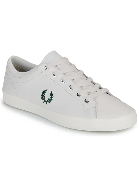 Pantofi Fred Perry din piele alb
