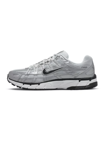 Buty damskie Nike white/metallic silver/black białe