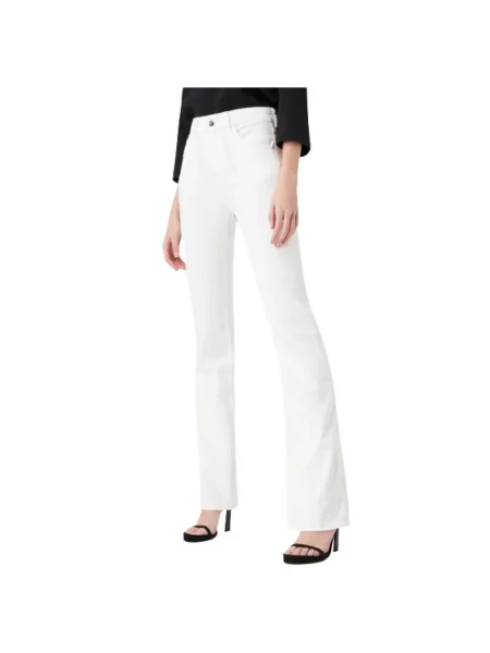 Jeansy dzwony Emporio Armani dzwony białe
