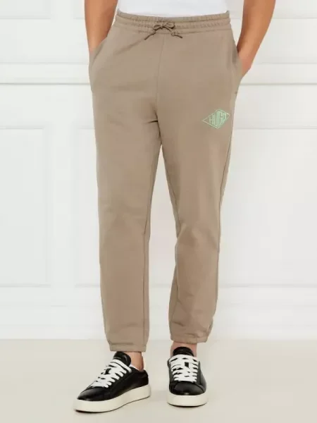 HUGO Pantaloni de trening Dacusi galben