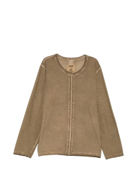 Lung tricou Uma Wang maro