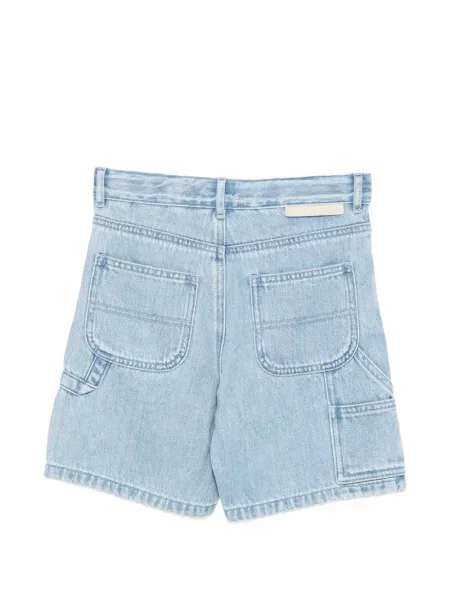Szorty jeansowe dziecięce Stella Mccartney niebieskie