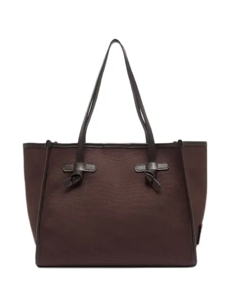 Shopperka Gianni Chiarini skórzana brązowa
