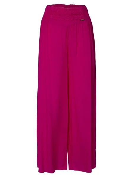 Influencer Kalhoty tmavě růžová