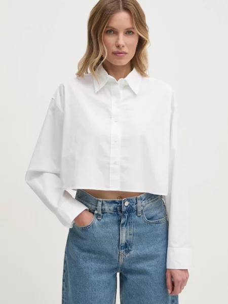 Calvin Klein Jeans camasa din bej