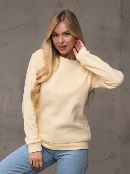 Світшот ISSA Plus бежевий