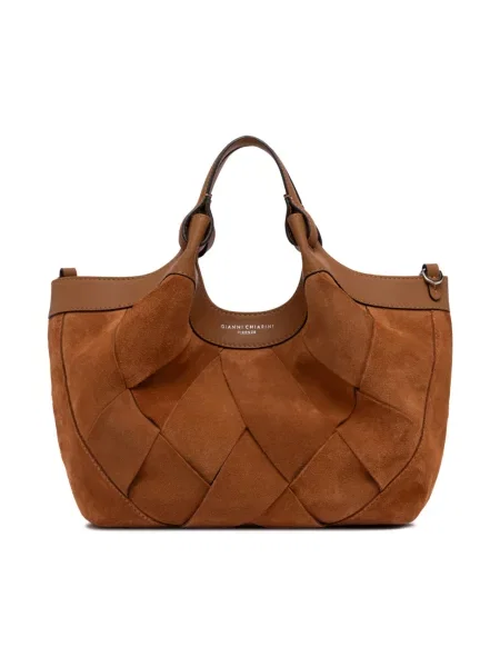 Torebka Gianni Chiarini skórzana brązowa