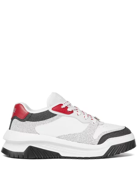 Sneakersy Versace Odissea skórzane białe