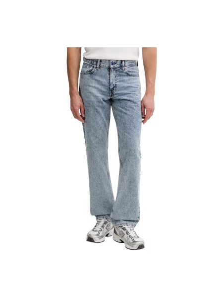 Karl Lagerfeld Jeans Jeansy jasny Straight Leg niebieski