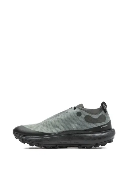 Sneakerși Satisfy plasă gri