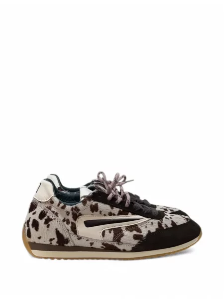 Sneakerși D.a.t.e. cu imagine maro