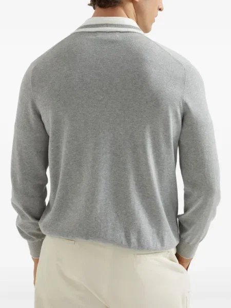 Cardigan Brunello Cucinelli gri