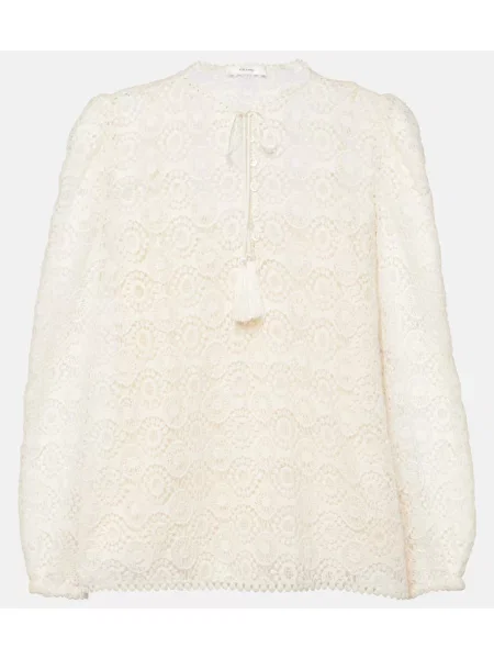Bluză Frame din dantelă alb