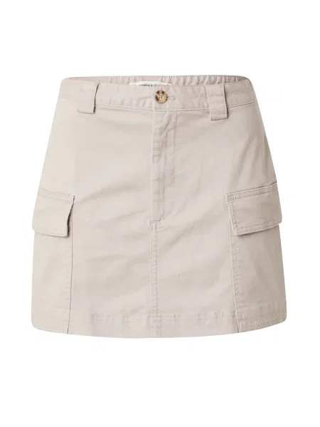 Abercrombie & Fitch Fustă deschis gri