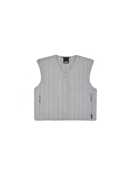 Krótka kamizelka Rains szara