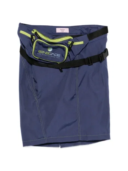 Fusta mini Martine Rose scurtă albastru