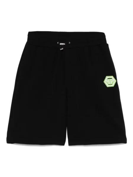 Pantaloni scurți Philipp Plein negru