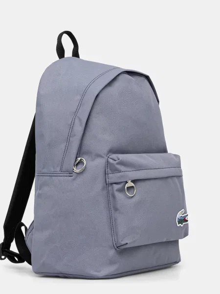 Однотонный большой рюкзак Lacoste