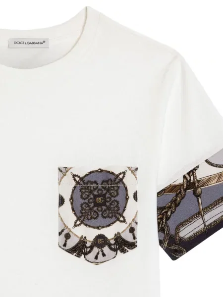 Koszulka dziecięca Dolce And Gabbana biała