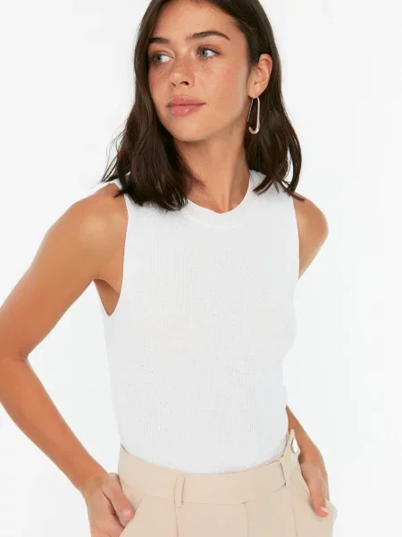 Trendyol Майка білий