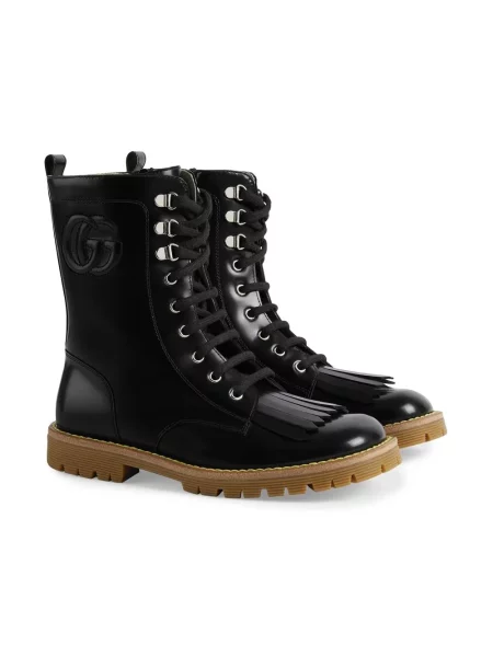 Botki dziecięce Gucci czarne